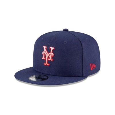 Sapca New Era New York Mets MLB Americana Fade 9FIFTY Snapback - Albastri